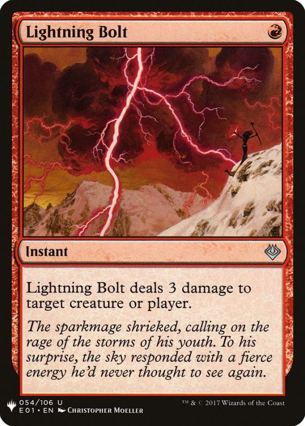 Lightning Bolt [Mystery Booster] Sale