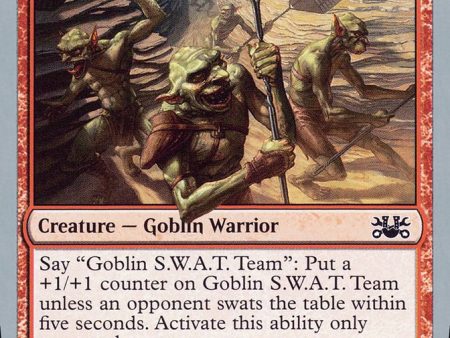 Goblin S.W.A.T. Team [Unsanctioned] Sale